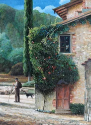Shepherd, Peralta, Tuscany, 2001